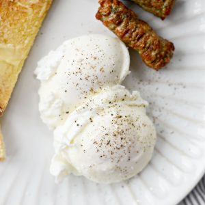 Microwave Poached Eggs