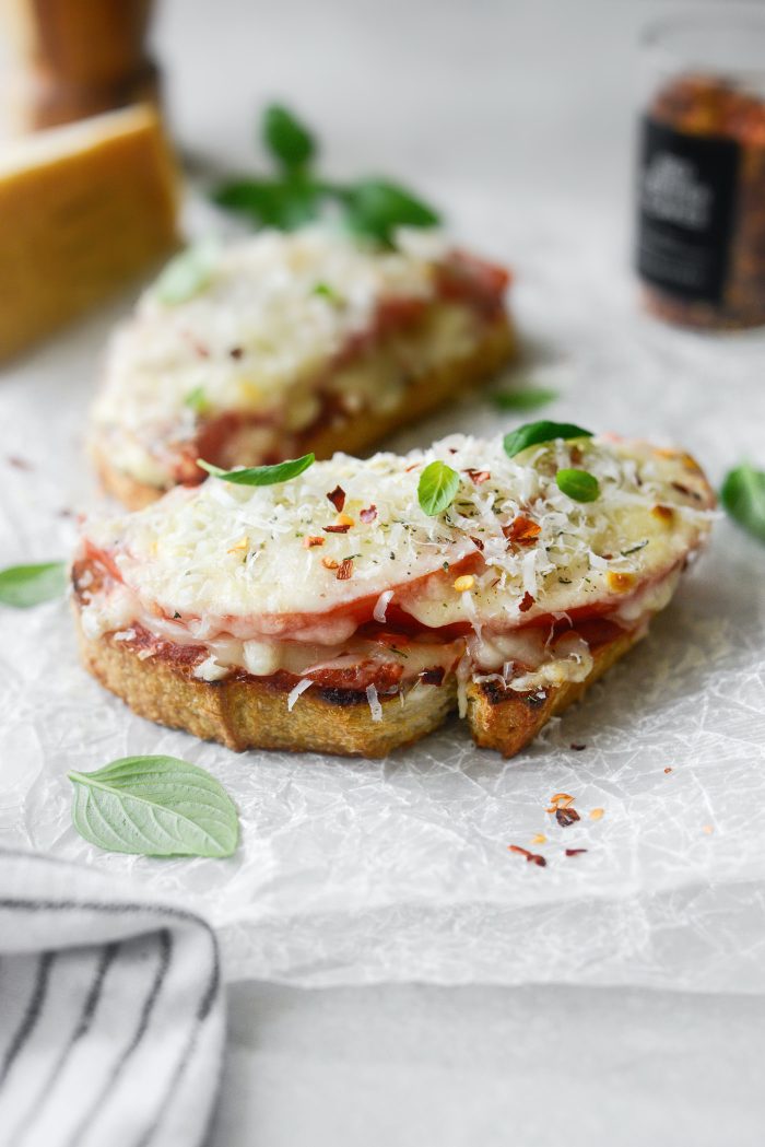 Margherita Pizza Toast