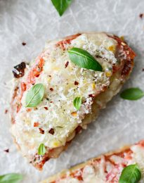 Margherita Pizza Toast