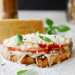 Margherita Pizza Toast