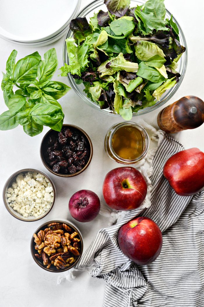 ingredients for Michigan Cherry Salad