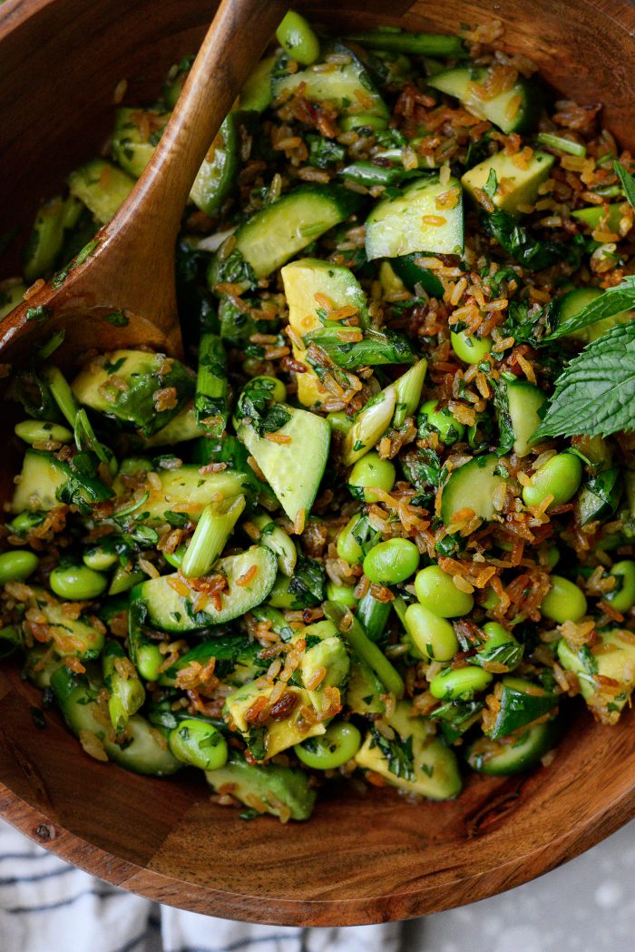 Crispy Rice Salad