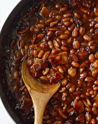 5-Ingredient Barbecue Bacon Baked Beans