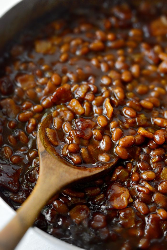 5-Ingredient Barbecue Bacon Baked Beans