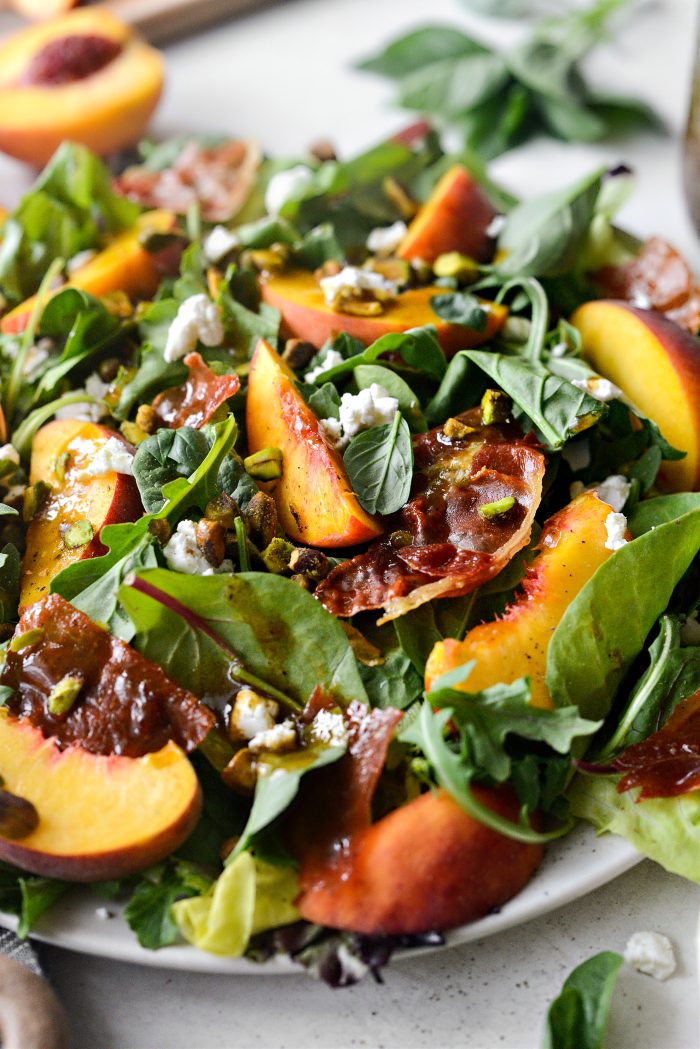 Summer Peach Salad