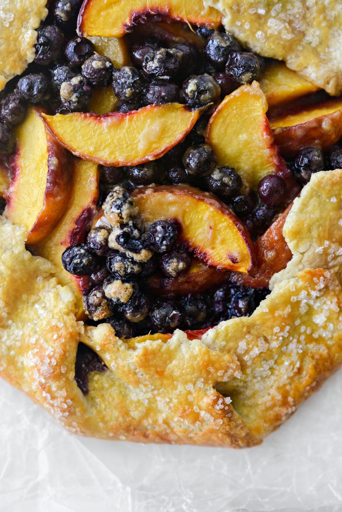 Blueberry Peach Galette