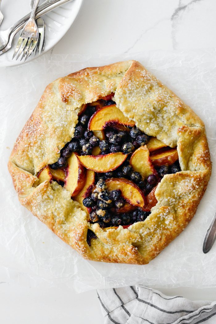 Blueberry Peach Galette