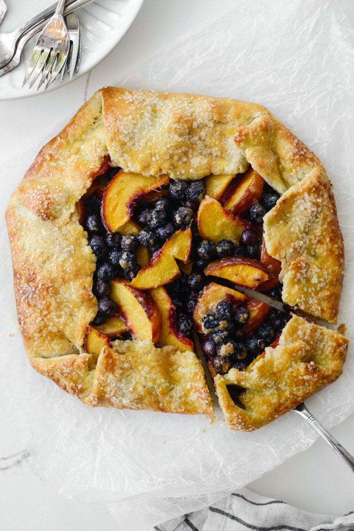 Blueberry Peach Galette