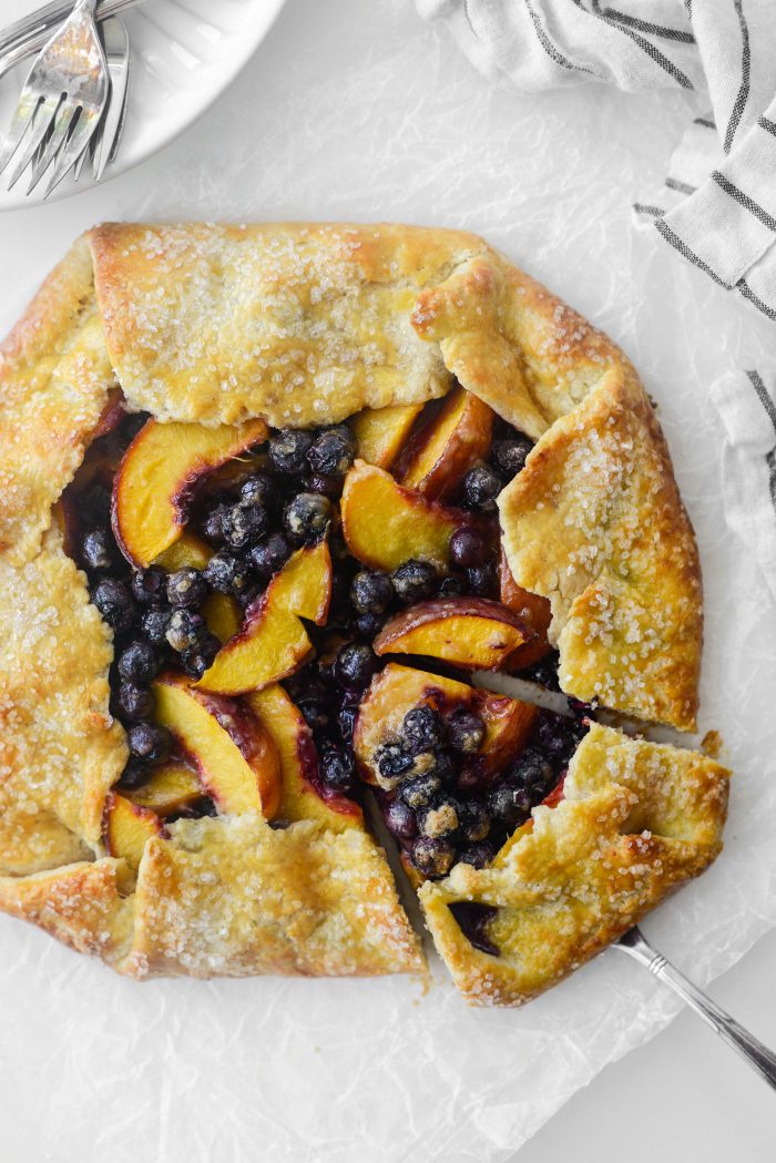 Blueberry Peach Galette