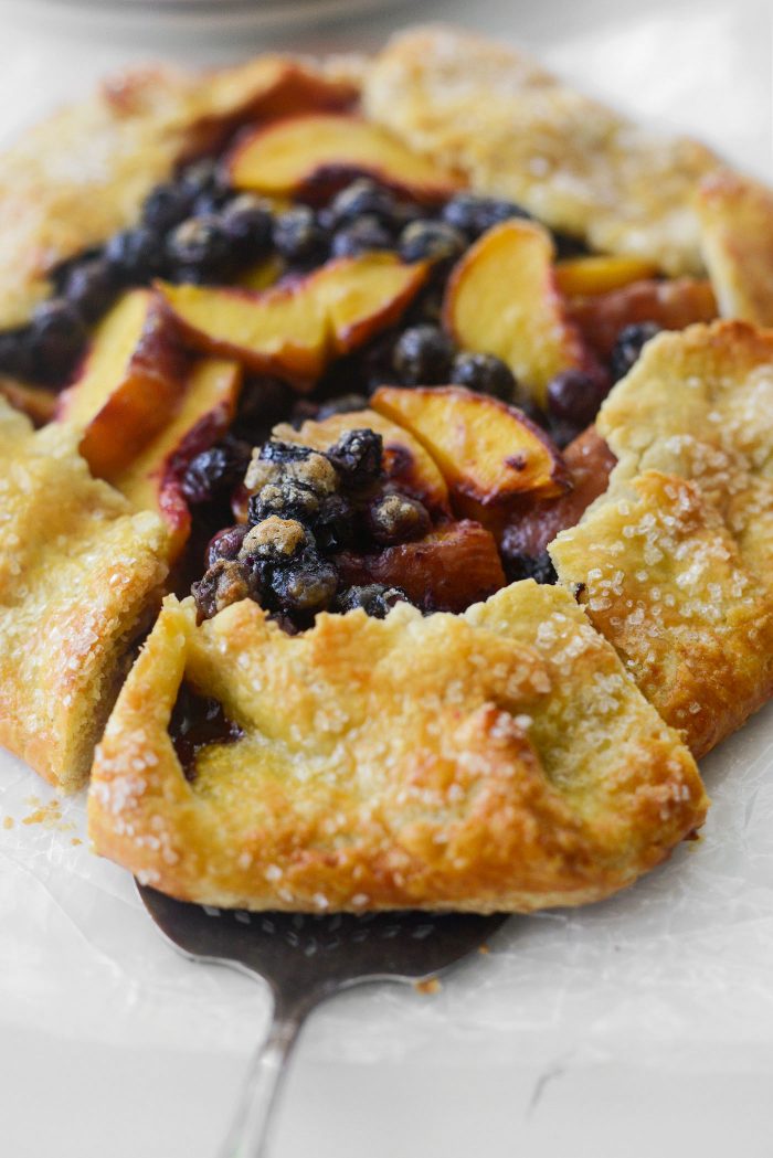 Blueberry Peach Galette