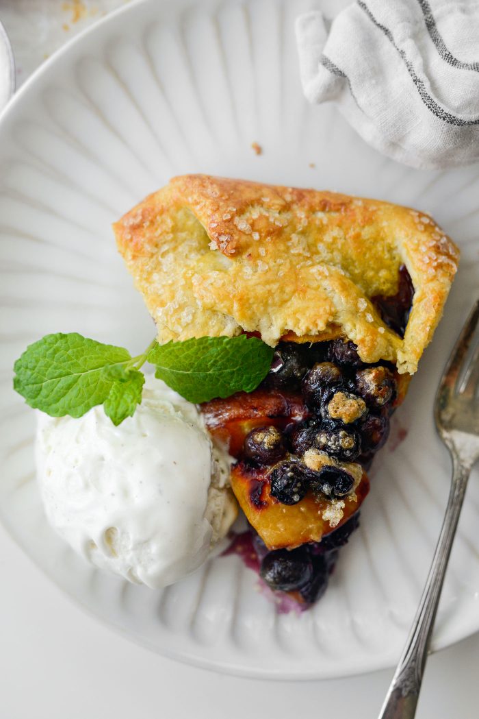 Blueberry Peach Galette