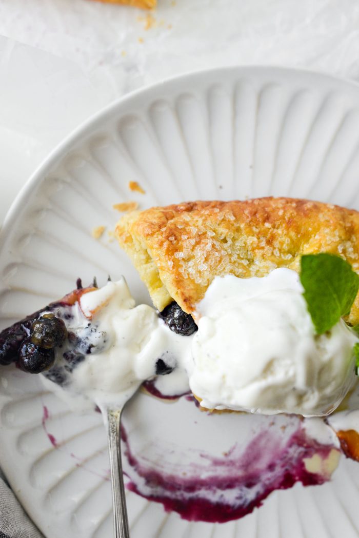 Blueberry Peach Galette