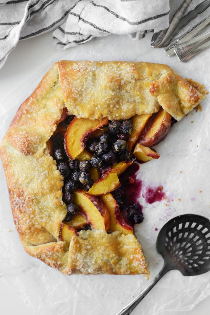 Blueberry Peach Galette