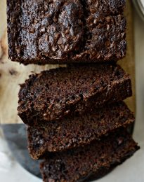 Chocolate Chocolate Chip Zucchini Bread