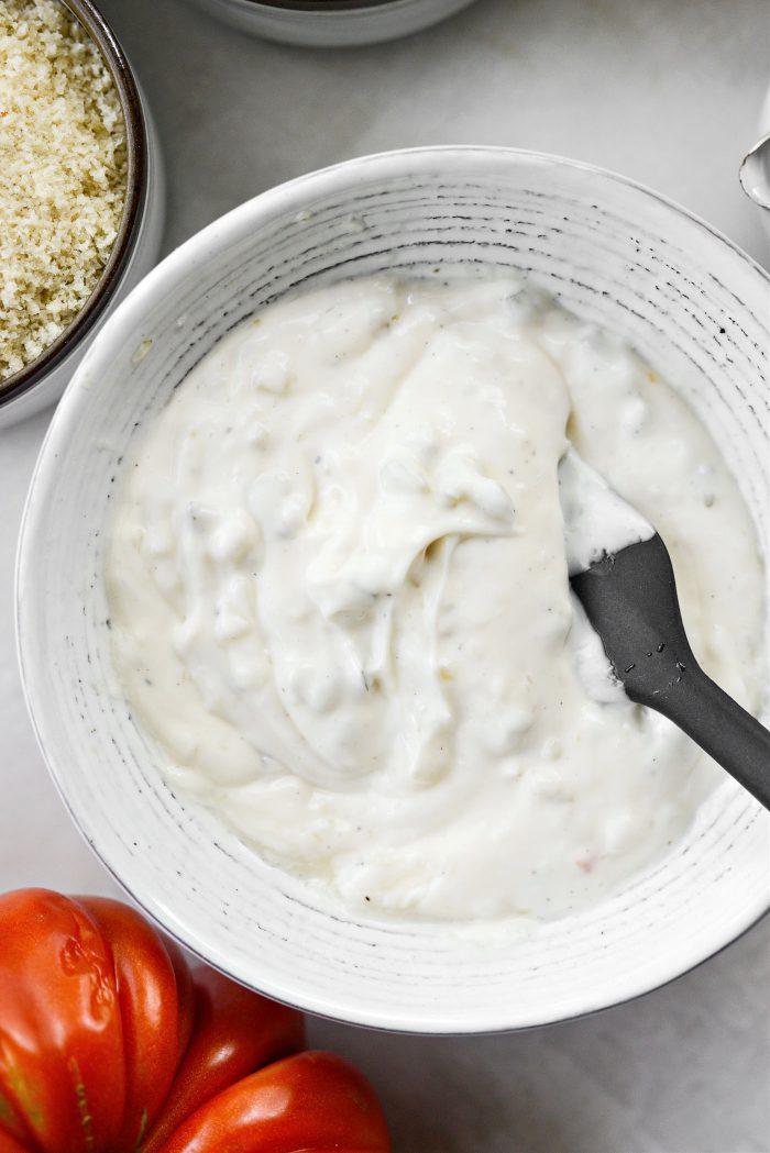 homemade tartar sauce