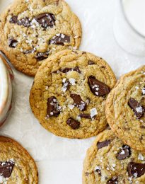 Salted Brown Butter Chocolate Chunk Cookies