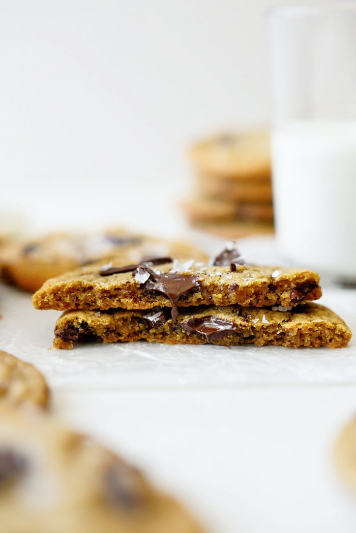 Salted Brown Butter Chocolate Chunk Cookies