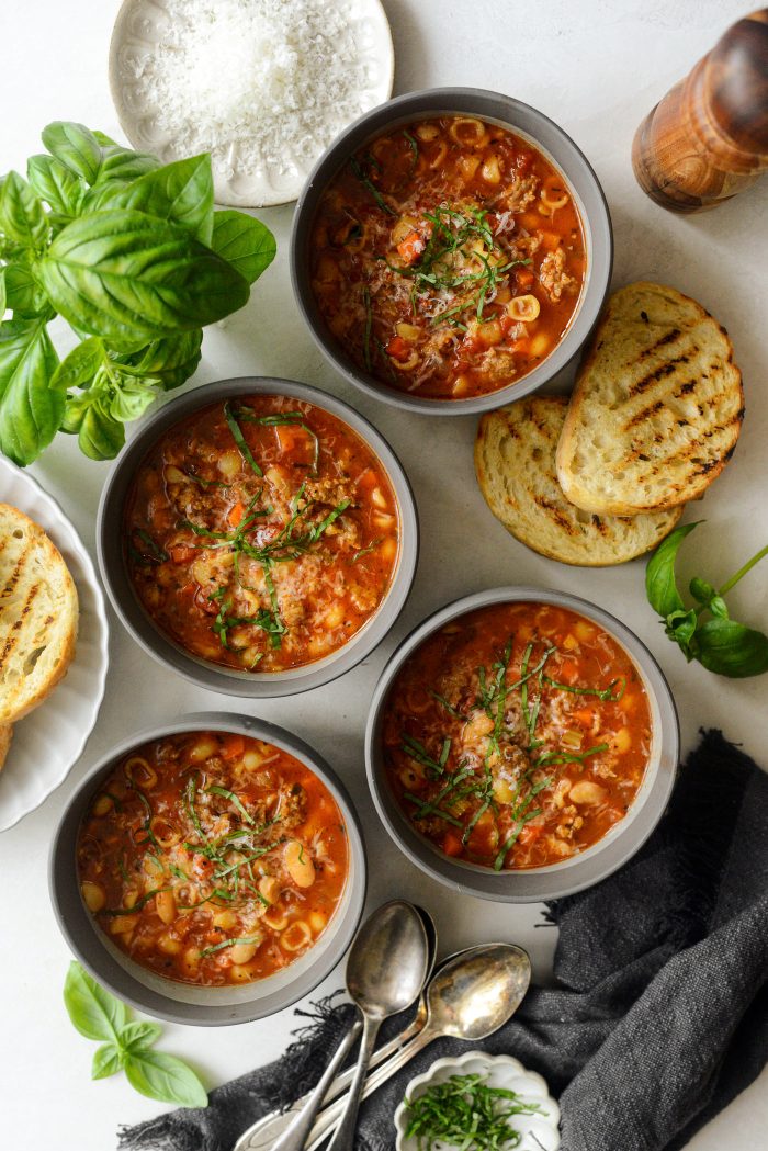 Italian Sausage White Bean Soup