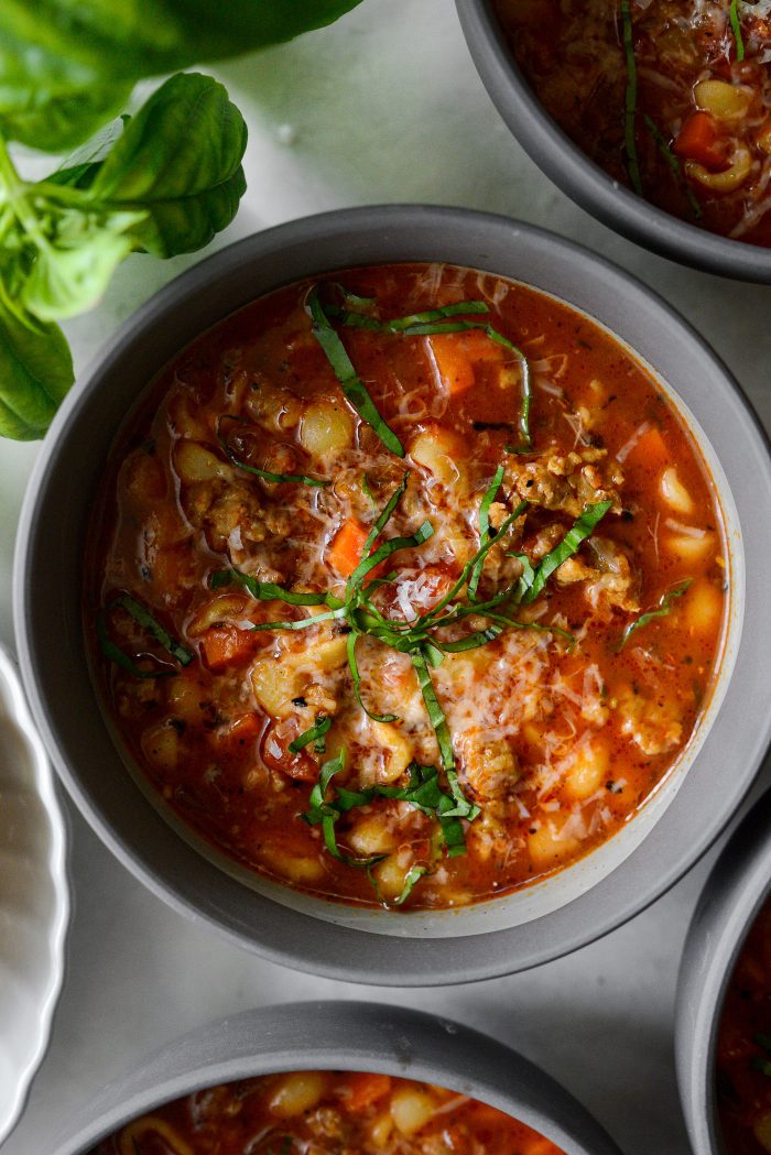 Italian Sausage White Bean Soup