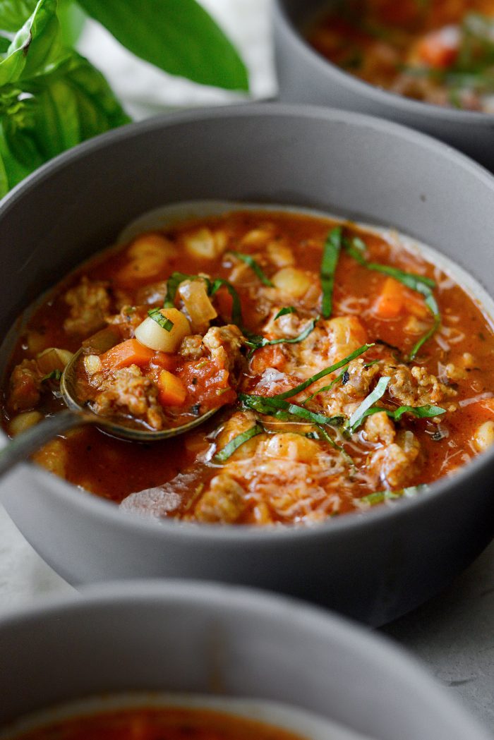 Italian Sausage White Bean Soup