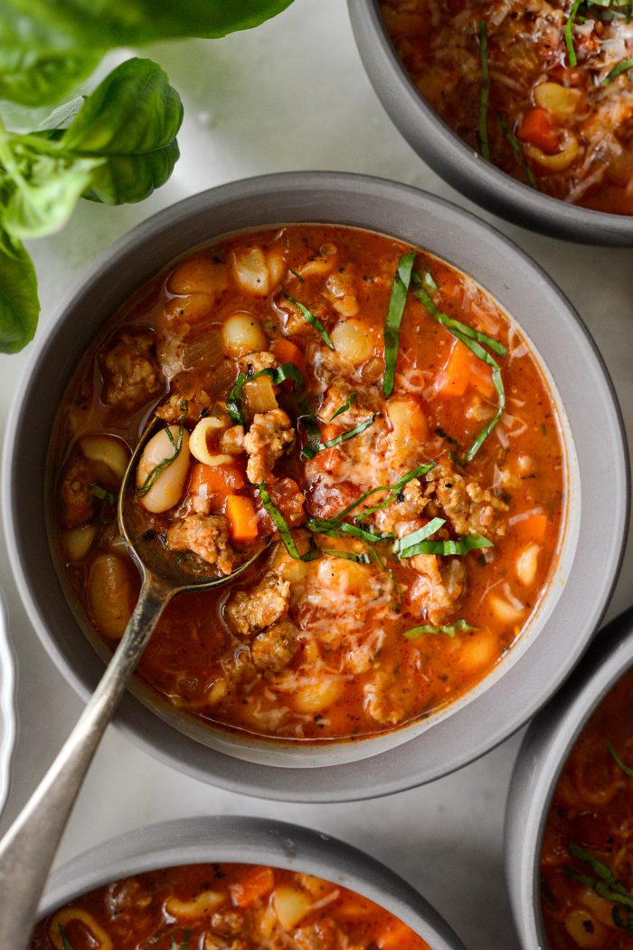 Italian Sausage White Bean Soup