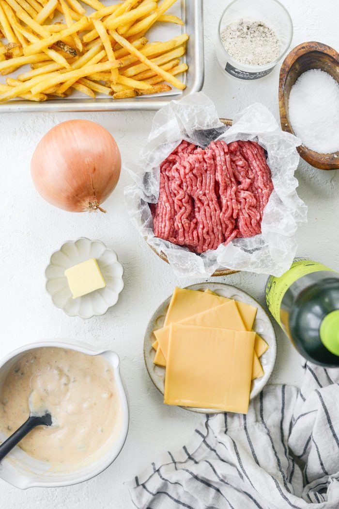 In-N-Out Animal Style Fries ingredients