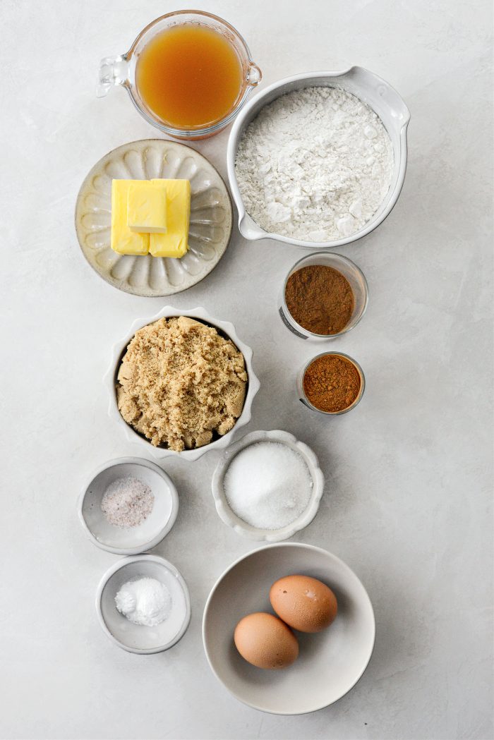 Apple Cider Doughnuts ingredients