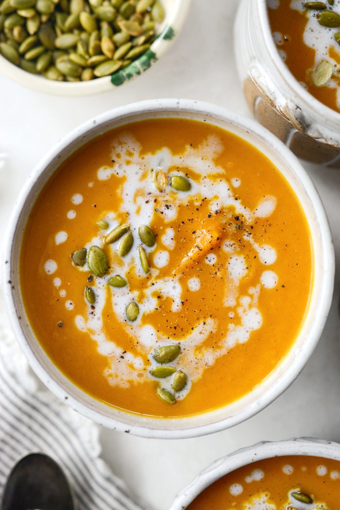 Homemade Fall Pumpkin Soup