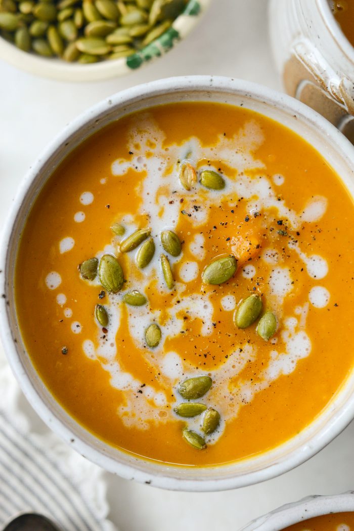 Homemade Fall Pumpkin Soup