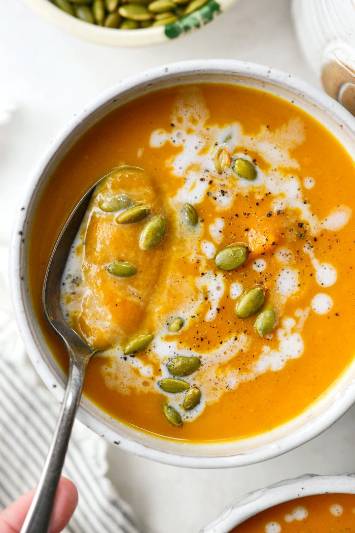 Homemade Fall Pumpkin Soup