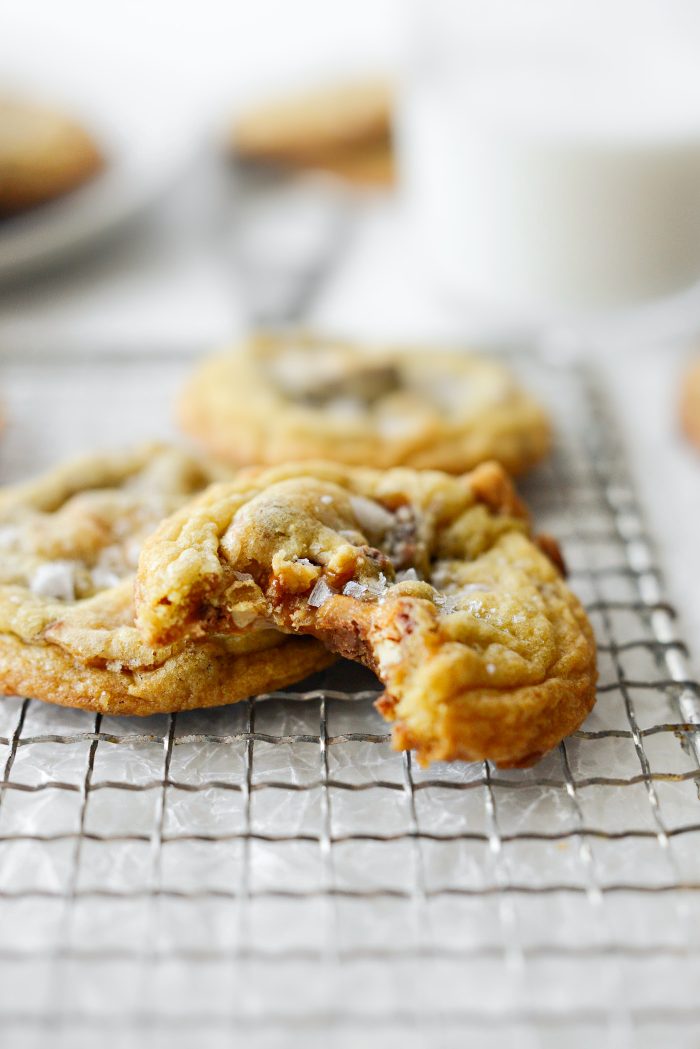 Salted Snickers Cookies