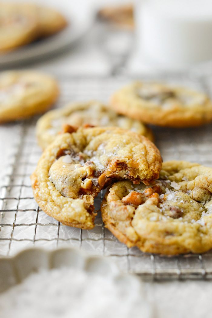 Salted Snickers Cookies