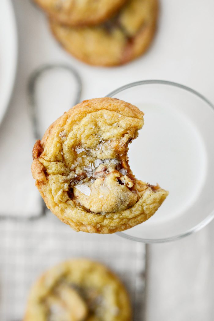 Salted Snickers Cookies