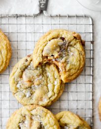 Salted Snickers Cookies