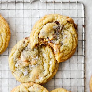 Salted Snickers Cookies