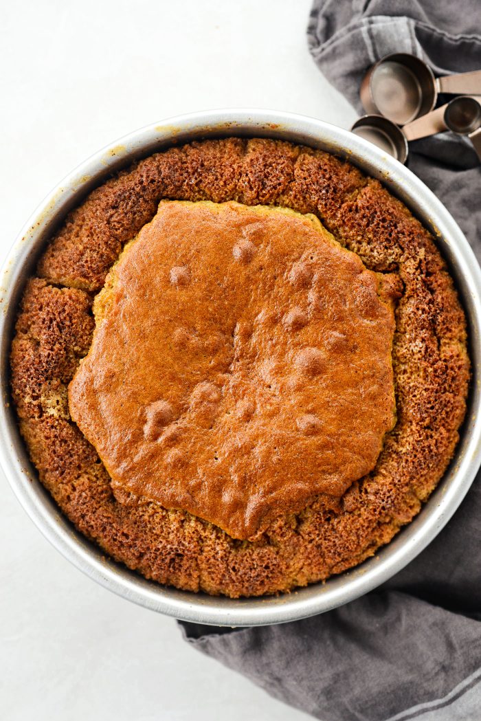 baked Ginger Pear Upside Down Cake