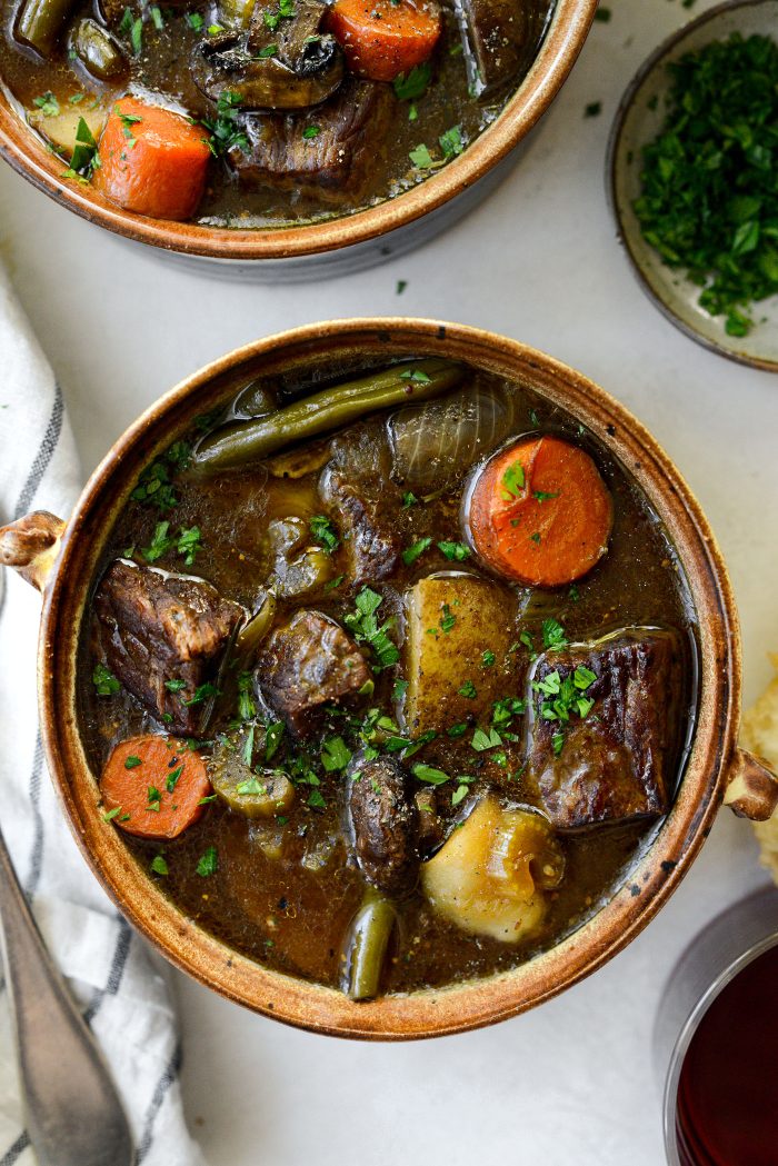 Oven Braised Beef Stew