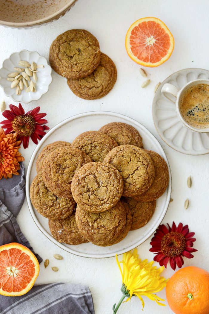 Orange Cardamom Cookies