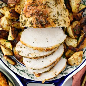 Herb Roasted Turkey Breast with Parsnips