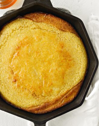 Honey Butter Glazed Cornbread