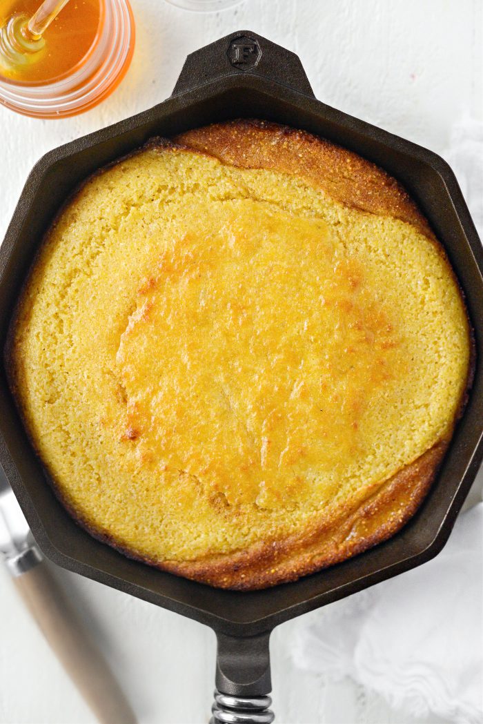 Honey Butter Glazed Cornbread