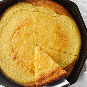 Honey Butter Glazed Cornbread