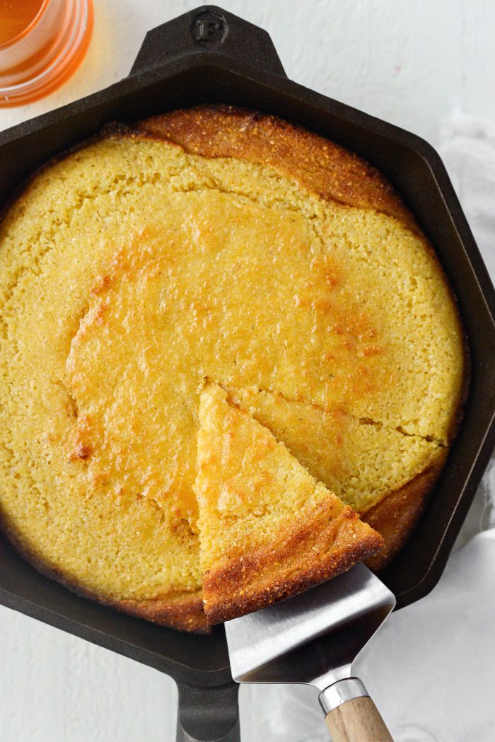 Honey Butter Glazed Cornbread