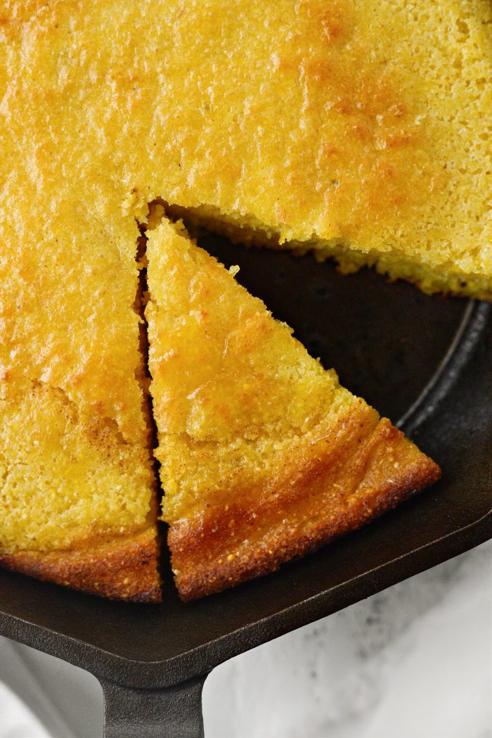 Honey Butter Glazed Cornbread