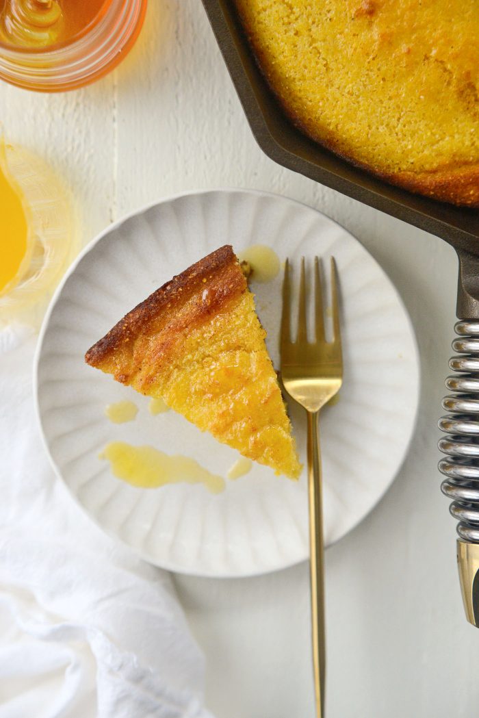 Honey Butter Glazed Cornbread