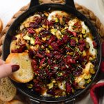 Hot Honey Goat Cheese Dip