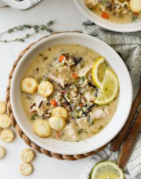 Turkey Lemon Wild Rice Soup