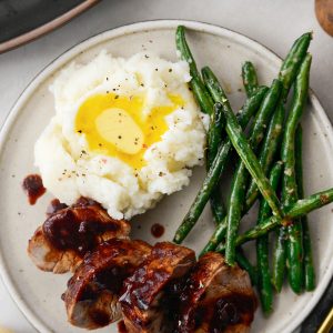 Chipotle Pomegranate Glazed Pork Tenderloin