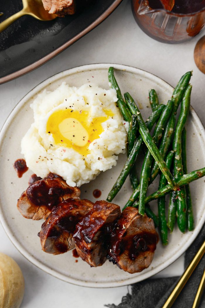 Chipotle Pomegranate Glazed Pork Tenderloin