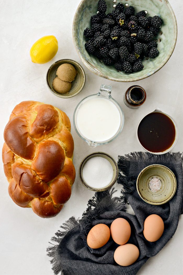 Buttermilk French Toast ingredients